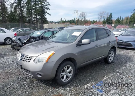 2009 Nissan Rogue Sl из США, поврежденный, VIN JN8AS58V09W173348